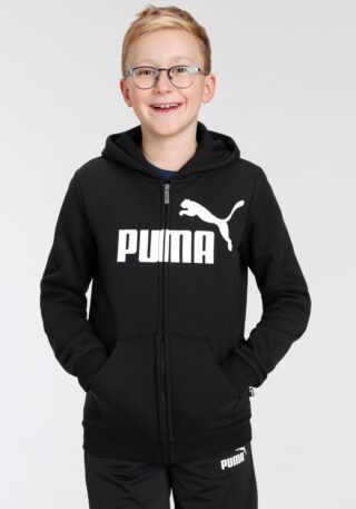 PUMA Kapuzensweatshirt "ESS BIG LOGO FZ HOODIE FL B"