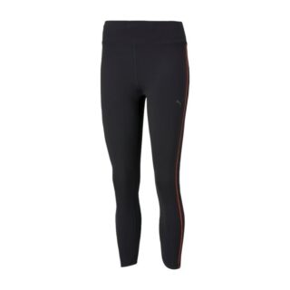 Puma Run Launch Reg Rise 7/8 Tight Damen - Größe L, Sportleggings für Lauftraining