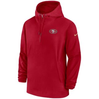 San Francisco 49ers Nike NFL Half-Zip Windbreaker Jacke