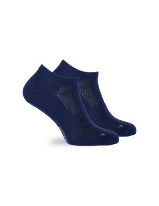 Sneakersocken Flirty 2er-Pack Blau Rot Bio-Baumwolle Nachtblau 43-46 ZOCKN