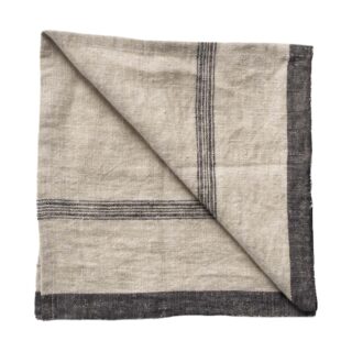 Tell Me More Thea Serviette 50x50 cm Denim Stripe