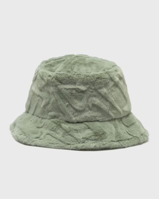 Apex Faux Fur Swoosh Bucket Hat