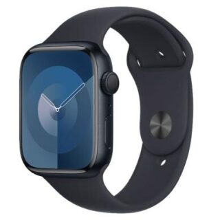 Apple Watch Series 9 GPS + Cellular 41mm Aluminium mitternacht Sportarmband mitternacht S/M