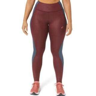 Asics Nagino Tight Damen S - Rote Laufhose für optimalen Komfort und Performance