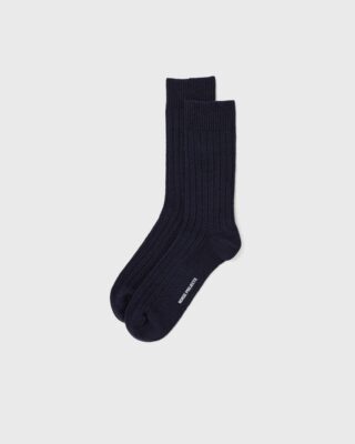 Bjarki Cashmere Wool Blend Rib Sock