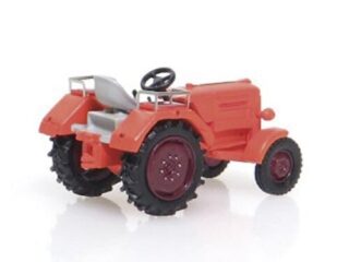 Borgward Traktor -Prototyp- orange Modell von NPE Modellbau 1:87