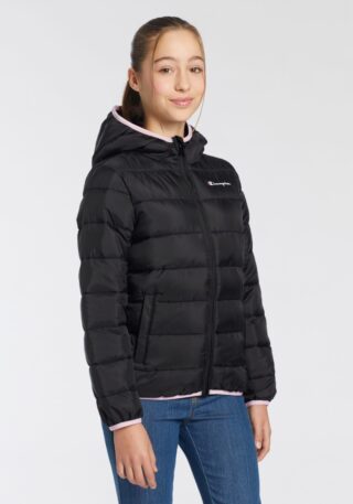 Champion Steppjacke, mit Kapuze, für Kinder