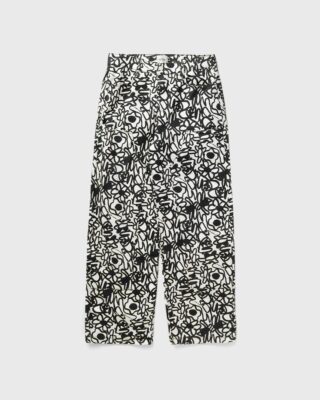 Flowers Allover Print Pants