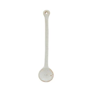 House Doctor Pion Löffel 14cm Grau-weiß