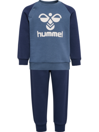 hummel Jogginganzug "HUMMING CREWSUIT", (2 tlg.), für Kinder