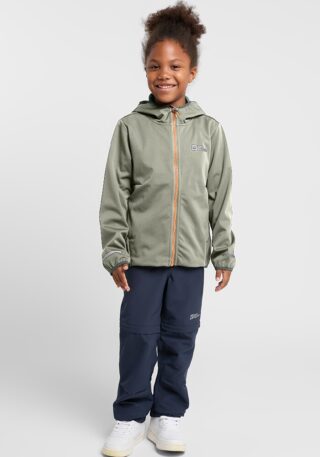 Jack Wolfskin Outdoorjacke "FELDBERG HOODED JKT K", mit Kapuze