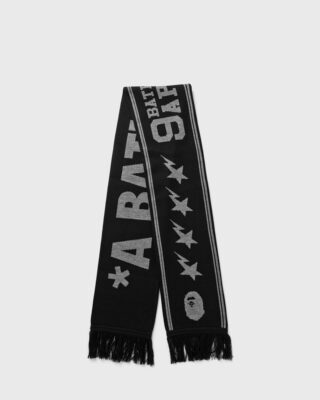 JACQUARD BAPE LOGO LONG SCARF