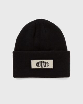 Knitted Beanie W. Patch