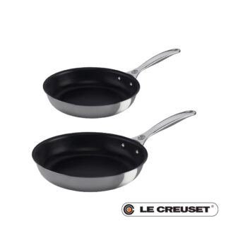 Le Creuset 3-ply plus Bratpfanne Sparset 2tlg. antihaft 20+26 cm