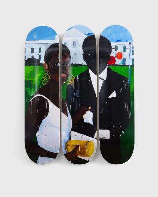 Limited Edition - Henry Taylor Cicely and Miles Visit the Obamas Deck