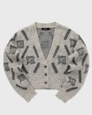 M ARGYLE KNIT CARDIGAN