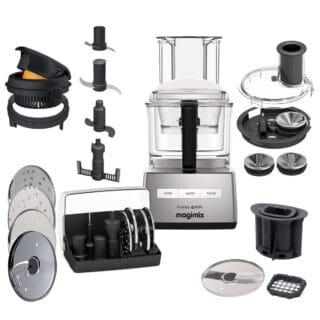 Magimix Küchenmaschine CS 4200XL Chrom Matt XXL-Sparset