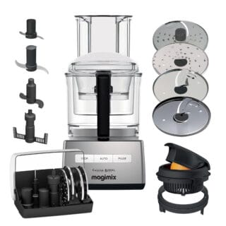 Magimix Küchenmaschine CS 5200 XL Chrom Matt mit Zitruspresse