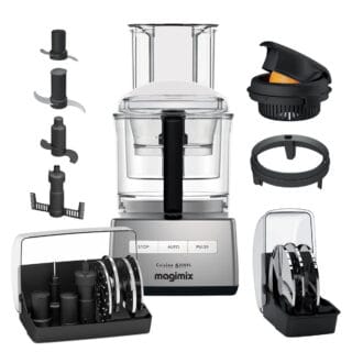 Magimix Küchenmaschine CS 5200XL Chrom Matt inkl. Kreative Küchen-Set