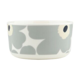 Marimekko Unikko Schale 5dl White-light grey-sand-dark blue