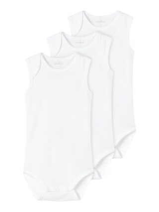 Name It Body "NBNBODY 3P TANK SOLID WHITE 3 NOOS"