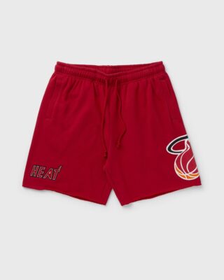 NBA POSTGAME FLEECE SHORTS VINTAGE LOGO MIAMI HEAT