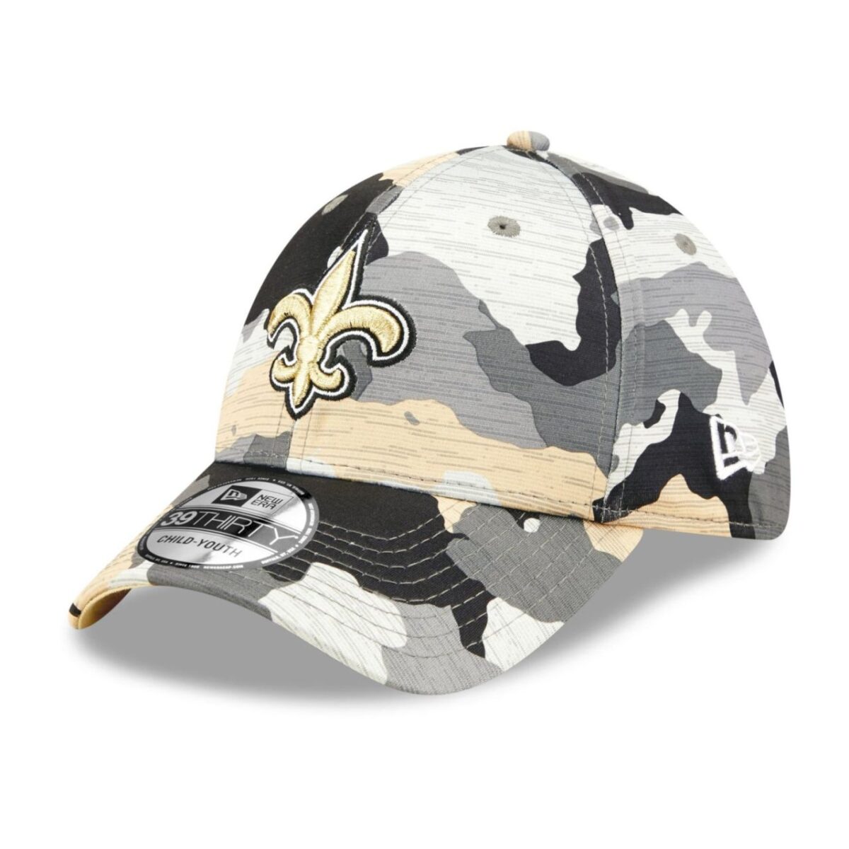 New Era 39Thirty Kinder Cap - TRAINING New Orleans Saints