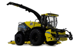 New Holland FR780 mit Maisgebiss und Pickup Demo Tour Italy Edition Limited Edition Modell von MarGe Models 1:32