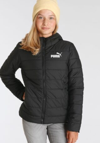 PUMA Winterjacke "ESS HOODED PADDED JACKET", mit Kapuze