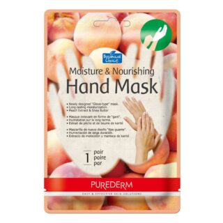 Purederm Moisture & Nourishing Hand Mask Peach 30 ml