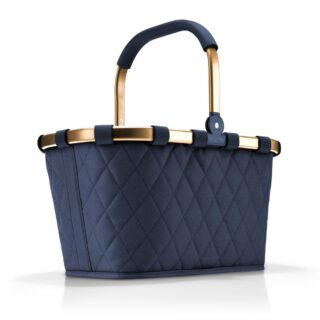 Reisenthel carrybag frame rhombus midnight gold