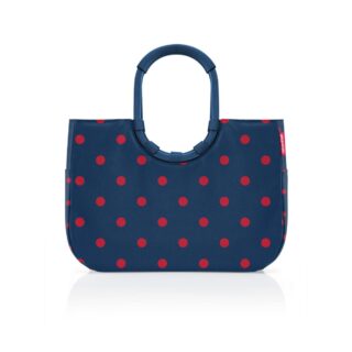 Reisenthel loopshopper L frame mixed dots red