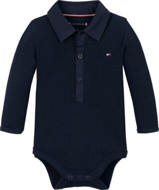 Tommy Hilfiger Langarmbody, mit Knöpfen, mit Logostickerei