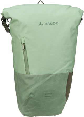 Vaude CityGo 18 in Grün (30.4 Liter), Rolltop Rucksack