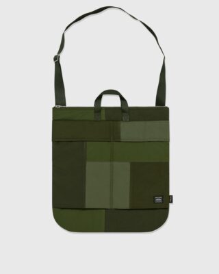 X PORTER PATCHWORK HELMET BAG