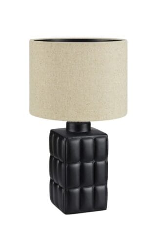 Cuscini Tischlampe Schwarz 42,5 cm