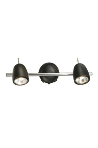 Tobo Deckenlampe Chrom/Schwarz