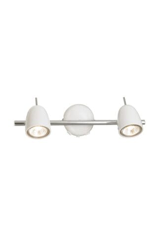 Tobo Deckenlampe Chrom/Weiß