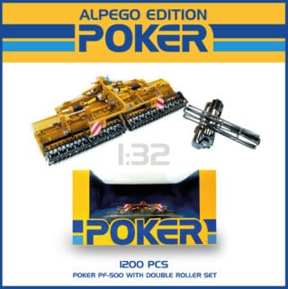 Alpego Poker PF-500 mit Doppelroller-Set Lim. Edt. Modell von ROS 1:32