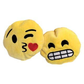 Aumüller Emojis Baldrian-Katzenspielkissen - 2 Stück