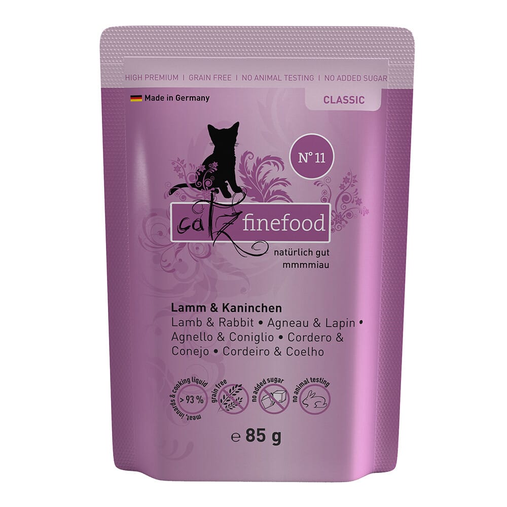 catz finefood 8 x 85 g - Lamm & Kaninchen