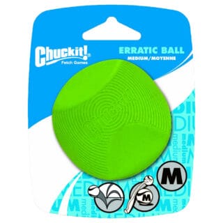 Chuckit! Erratic Ball - Größe M: 1 Stück, ⌀ ca. 6 cm