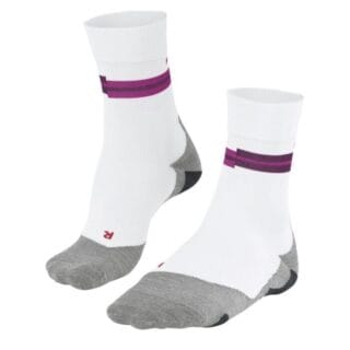 Falke RU5 Laufsocke Damen Gr. 35-36 - Weiß, atmungsaktiv & bequem für optimale Performance