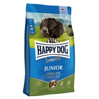 Happy Dog Supreme Sensible Junior Lamm & Reis - 10 kg