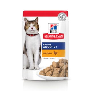 Hill's Science Plan Mature Adult 7+ Seefisch & Huhn - Huhn (12 x 85 g)