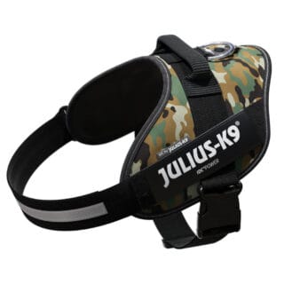 JULIUS-K9 IDC®-Powergeschirr, camouflage - Größe XL: Brustumfang 71 - 96 cm