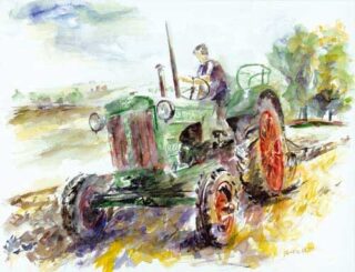 Kunstdruck Hanomag
