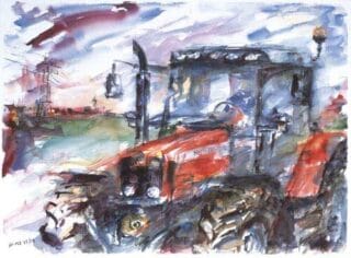 Kunstdruck Massey Ferguson