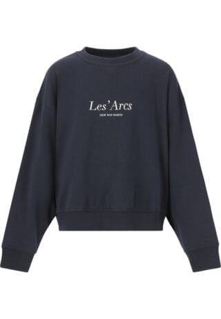 LesArcs Sweatshirt "Shreya", im Crewneck-Look mit modernem Drop-Shoulder Design