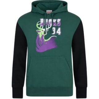 M&N Fleece NBA Hoody - Milwaukee Bucks Ray Allen